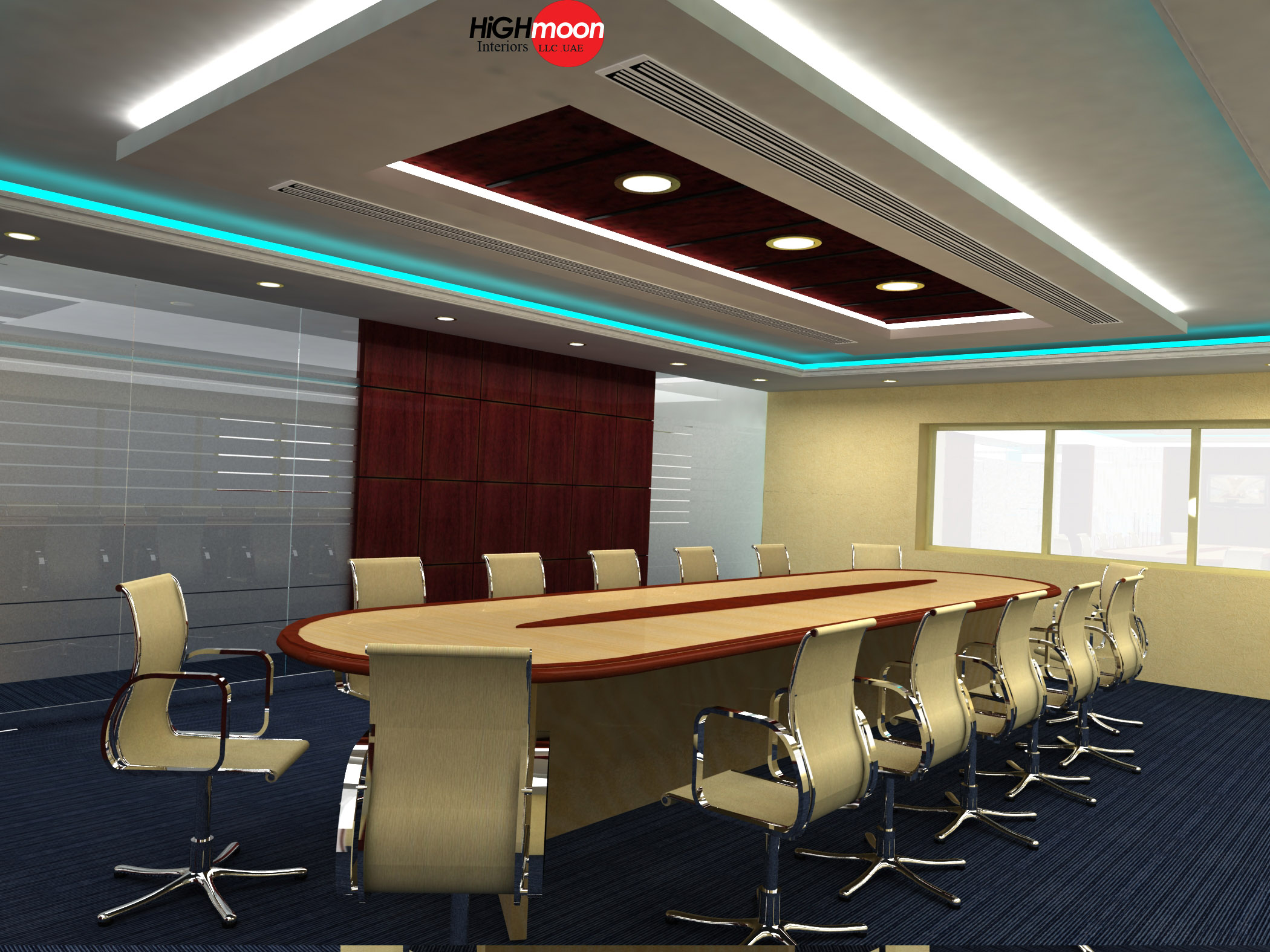 False Ceiling Designs For Office Meeting Hall Modern House